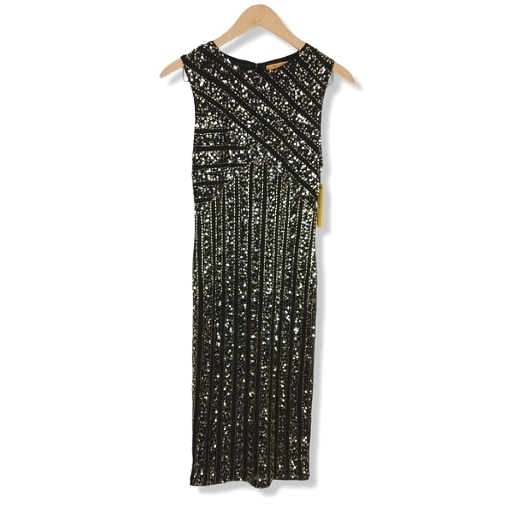 NWT Alice + Olivia Embelished Dress Size 4 Retail $595 - Picture 3 of 11